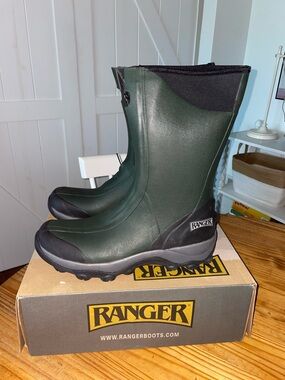RANGER PIKE COLLECTION 13” MENS ZIP FRONT BOOTS SZ 13 NWB